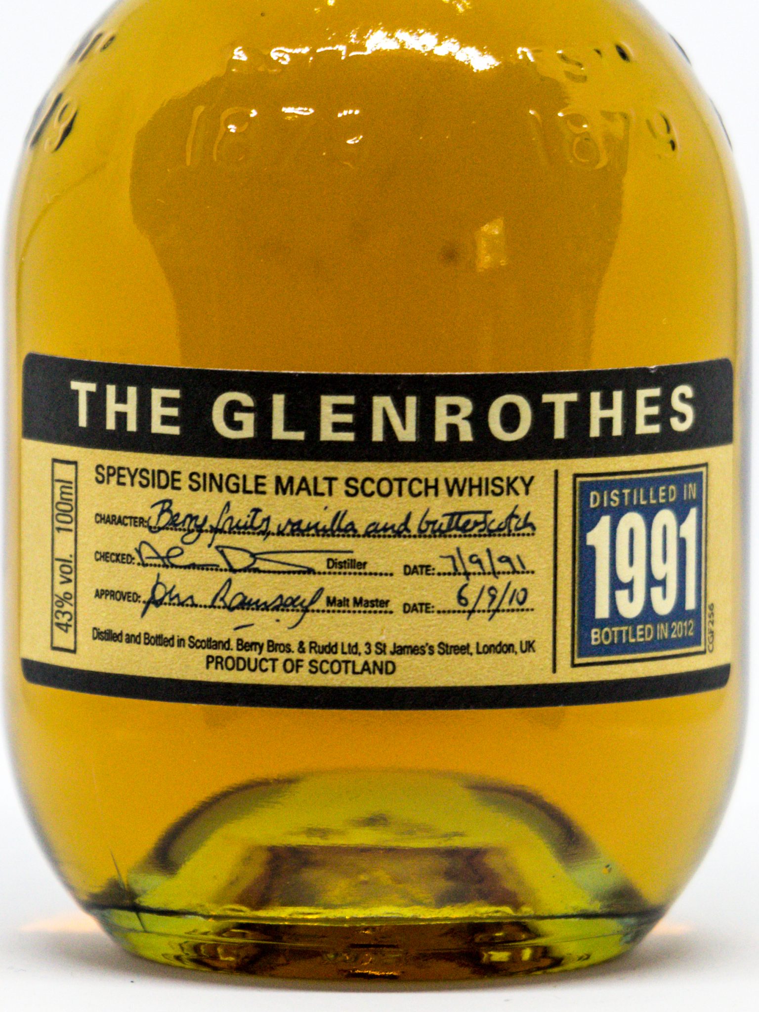 Glenrothes 1991 (2012) – Bild 2
