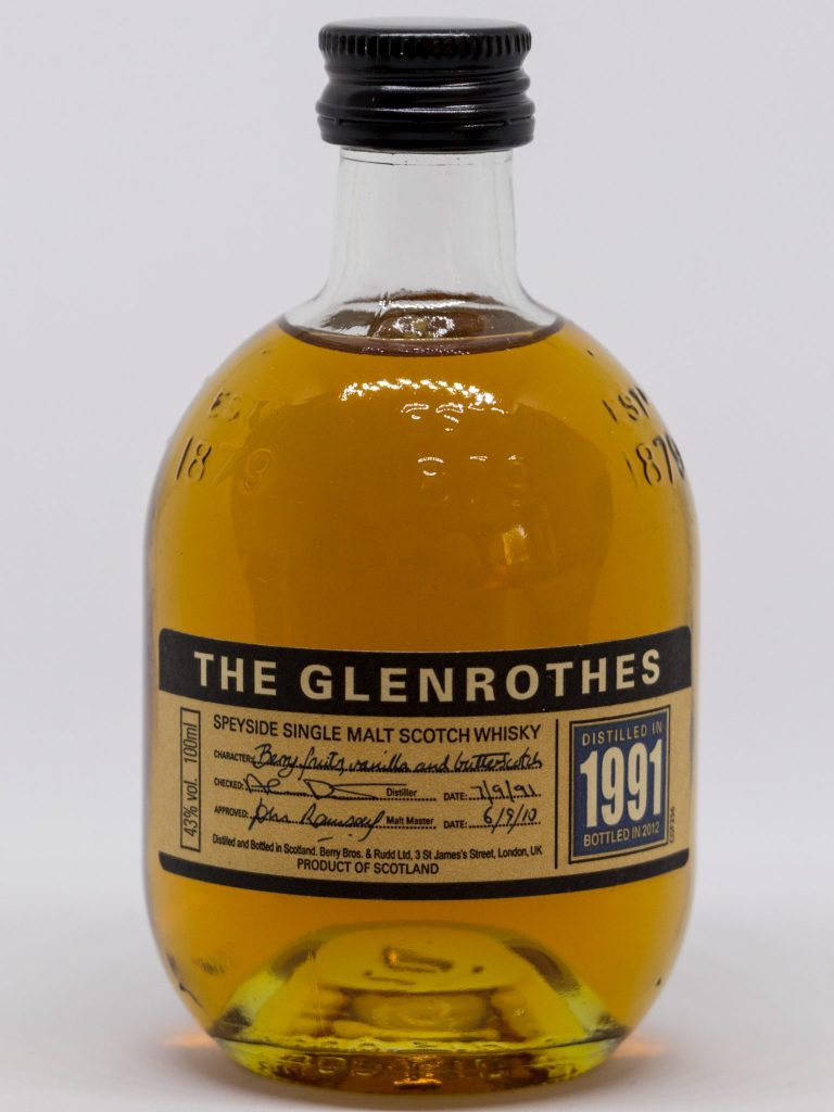 Jahrgangswhisky Glenrothes 1991
