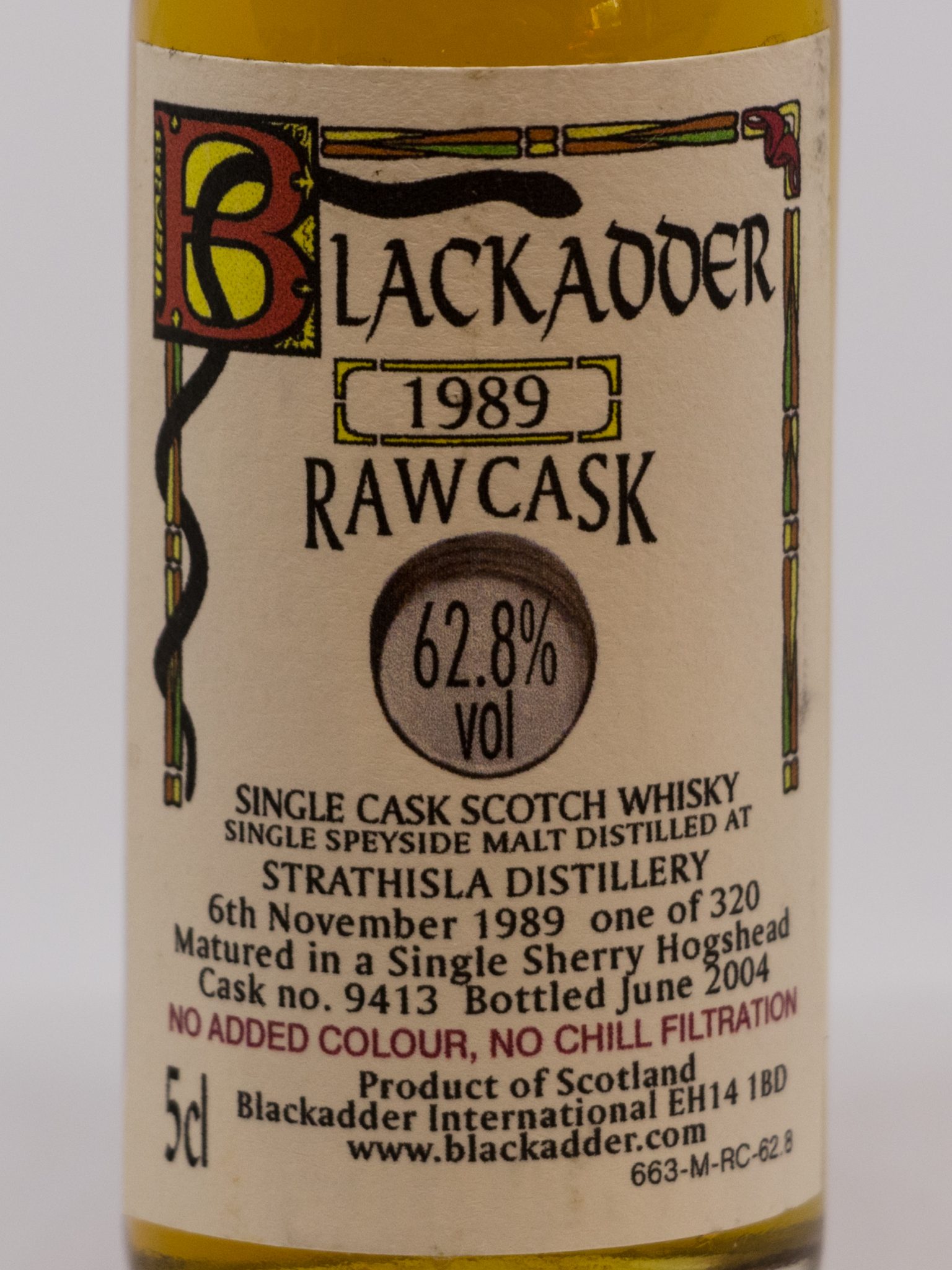 Strathisla 1989 Blackadder – Bild 2