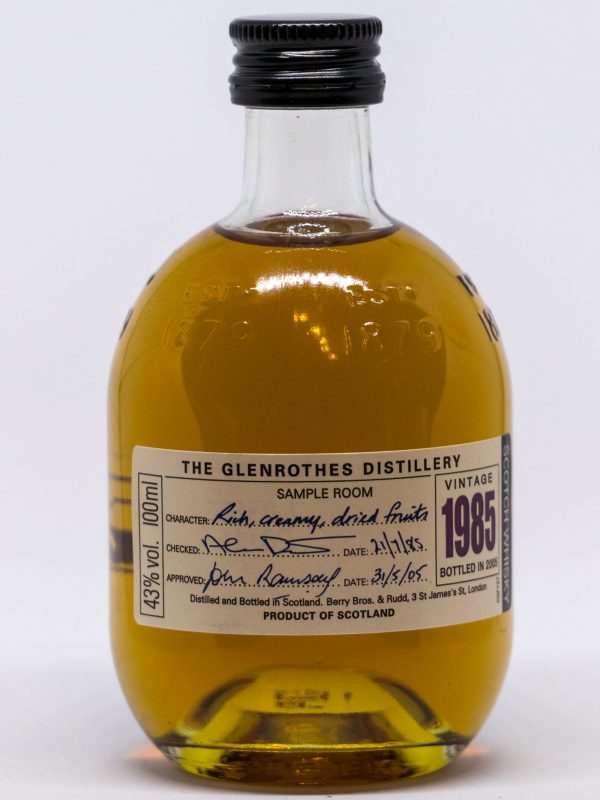 Jahrgangswhisky Glenrothes 1985