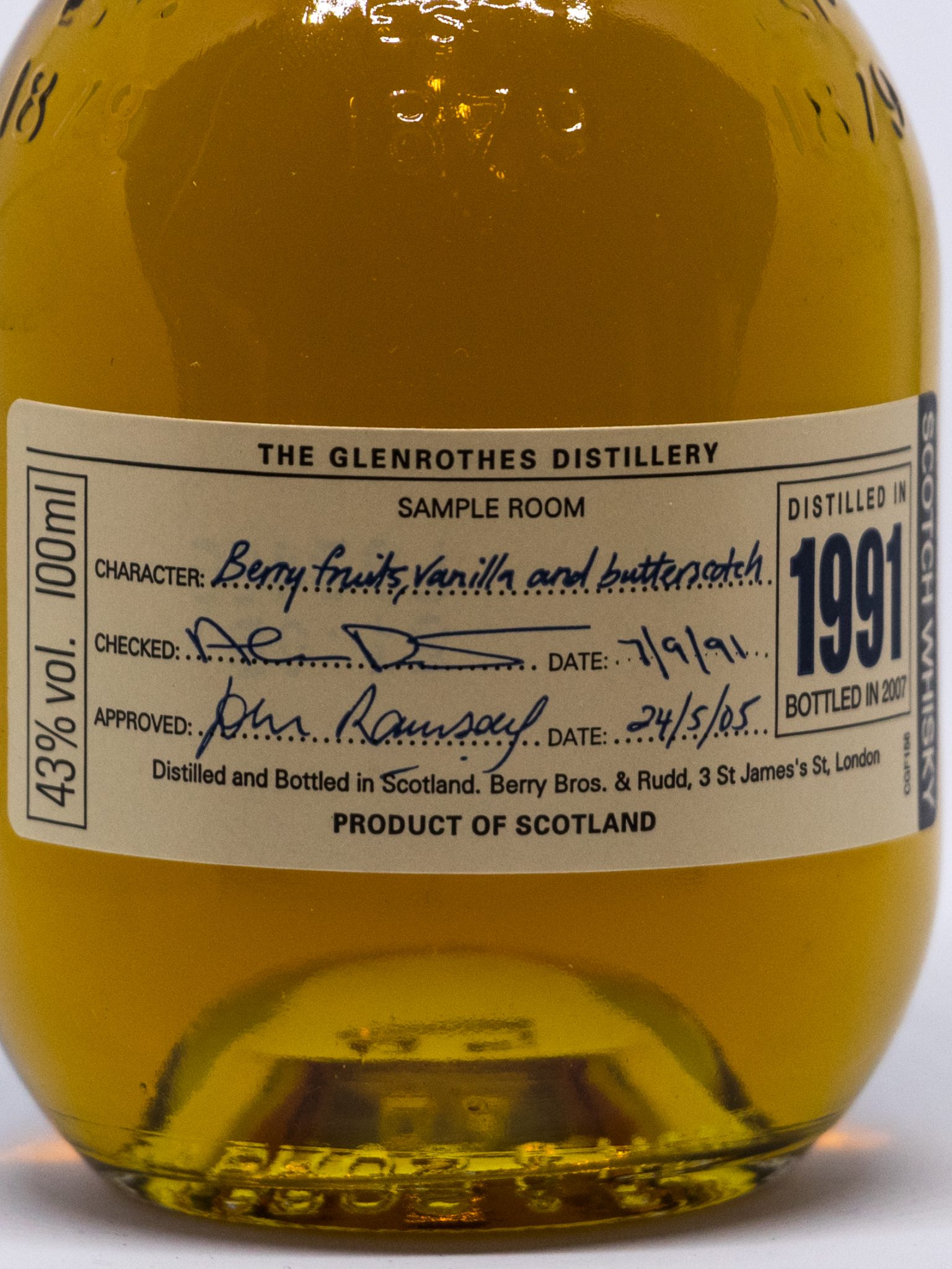 Glenrothes 1991 (2007) – Bild 2