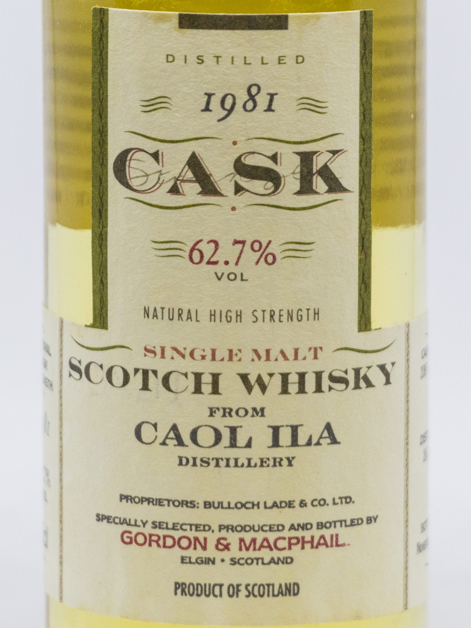 Caol Ila 1981 – Bild 2