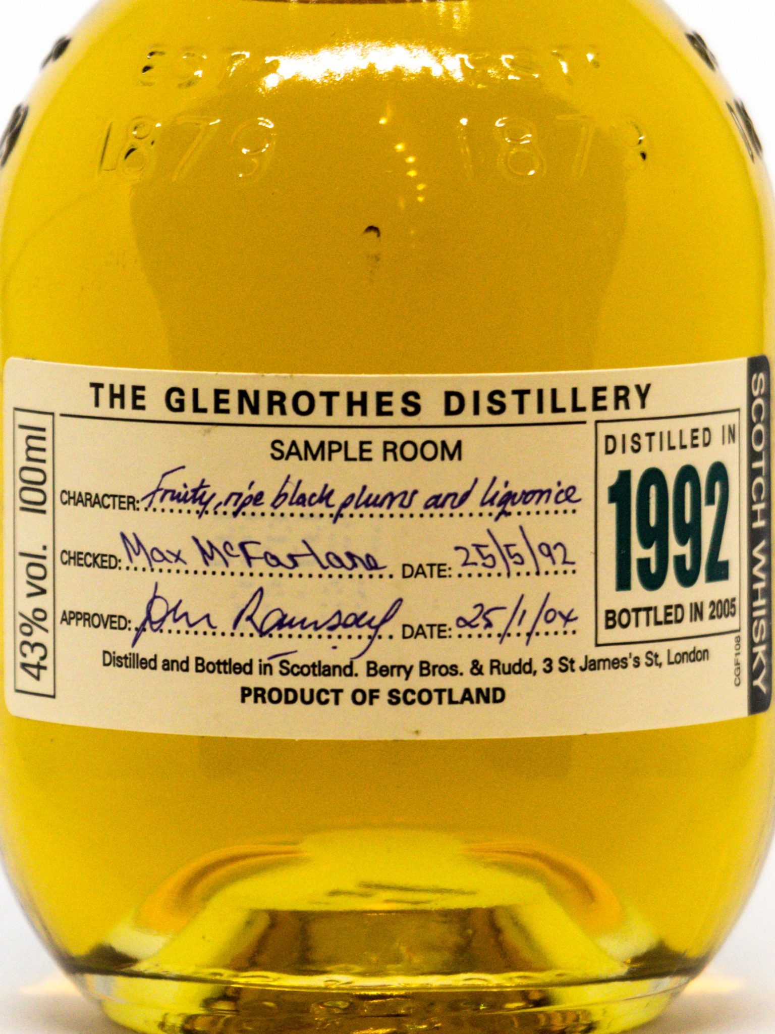 Glenrothes 1992 – Bild 2