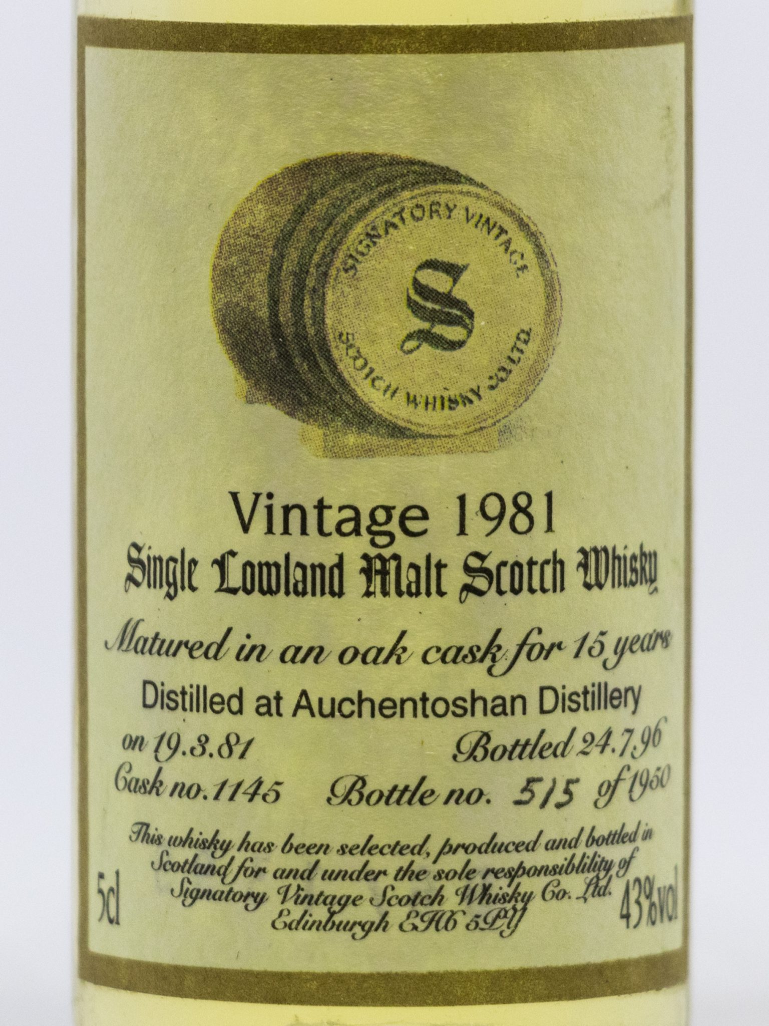 Auchentoshan 1981 – Bild 2