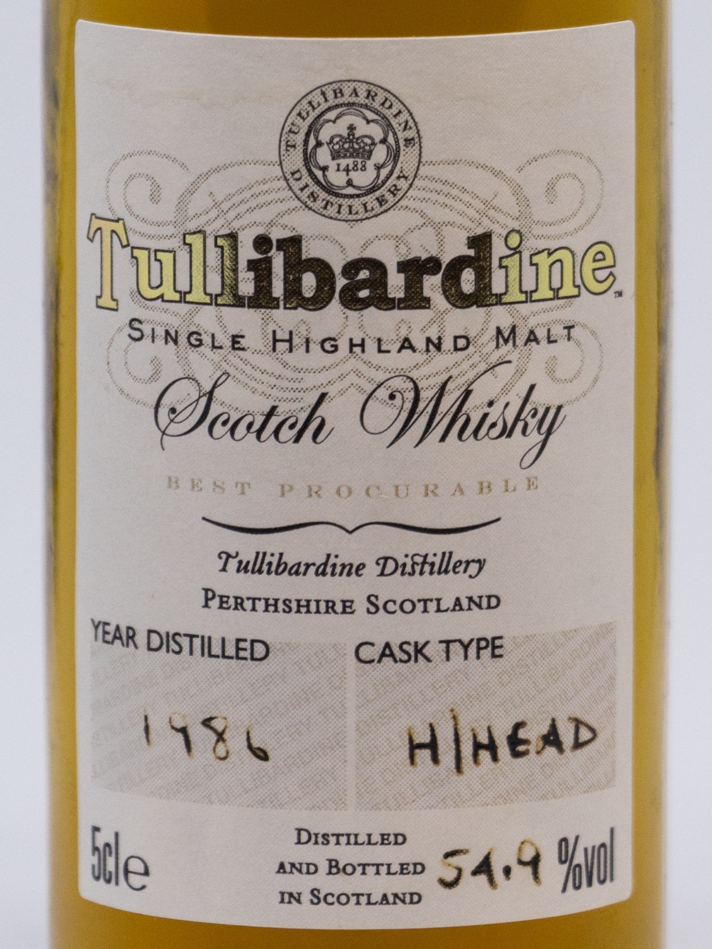 Tullibardine 1986 – Bild 2