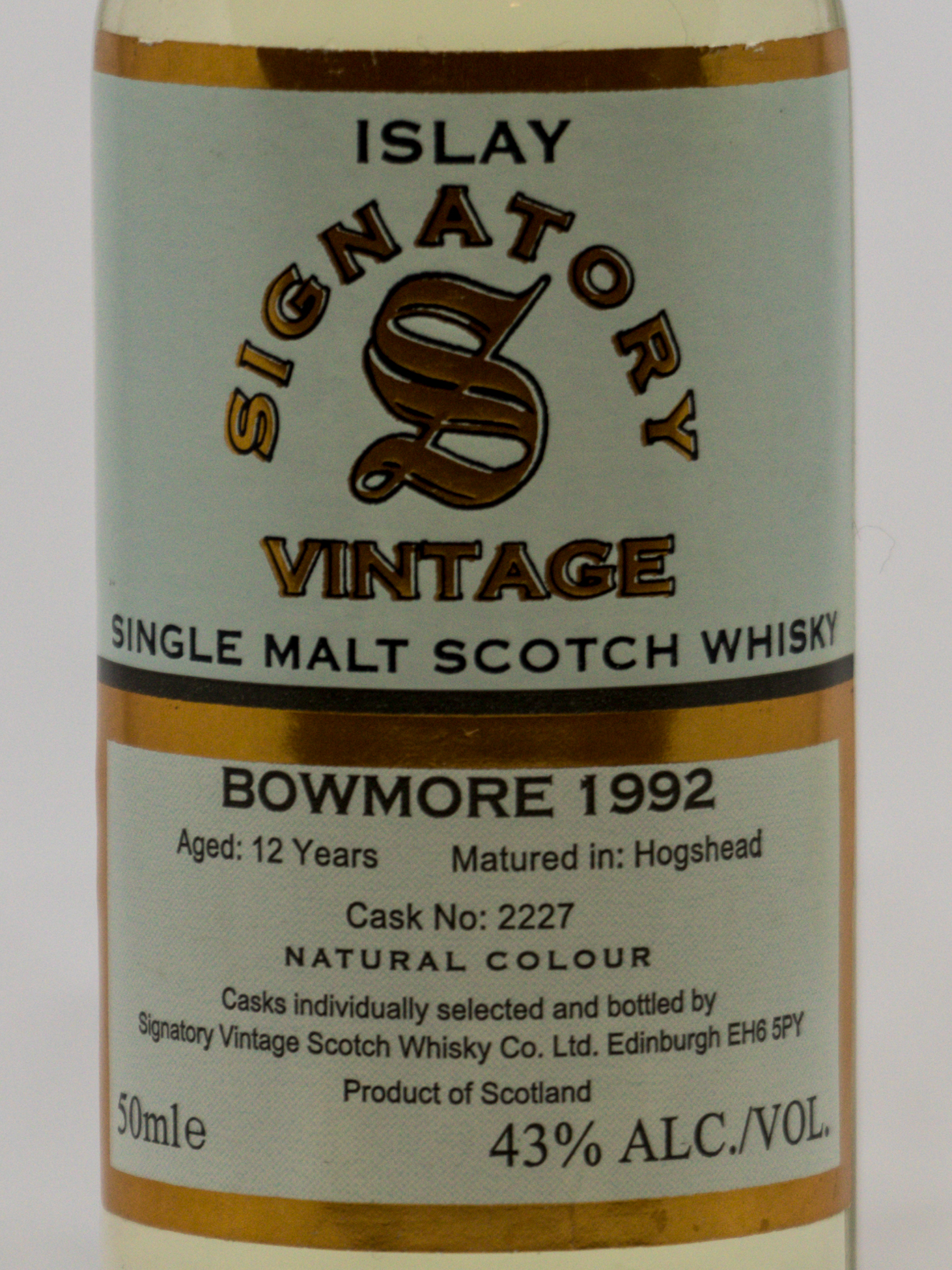 Bowmore 1992 – Bild 2
