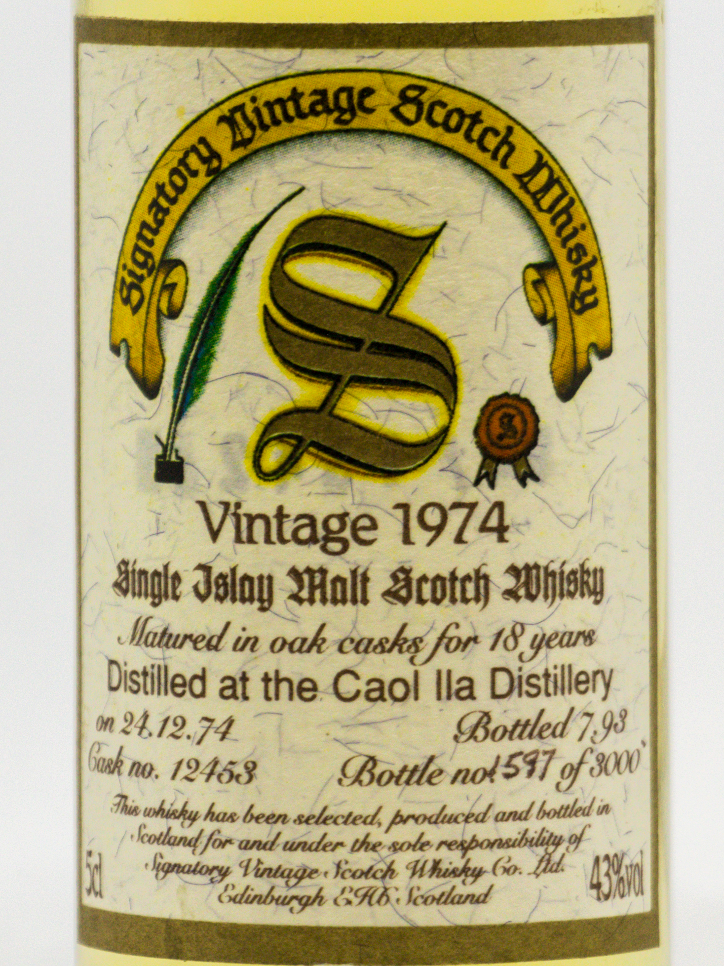 Caol Ila 1974 (Signatory) – Bild 2