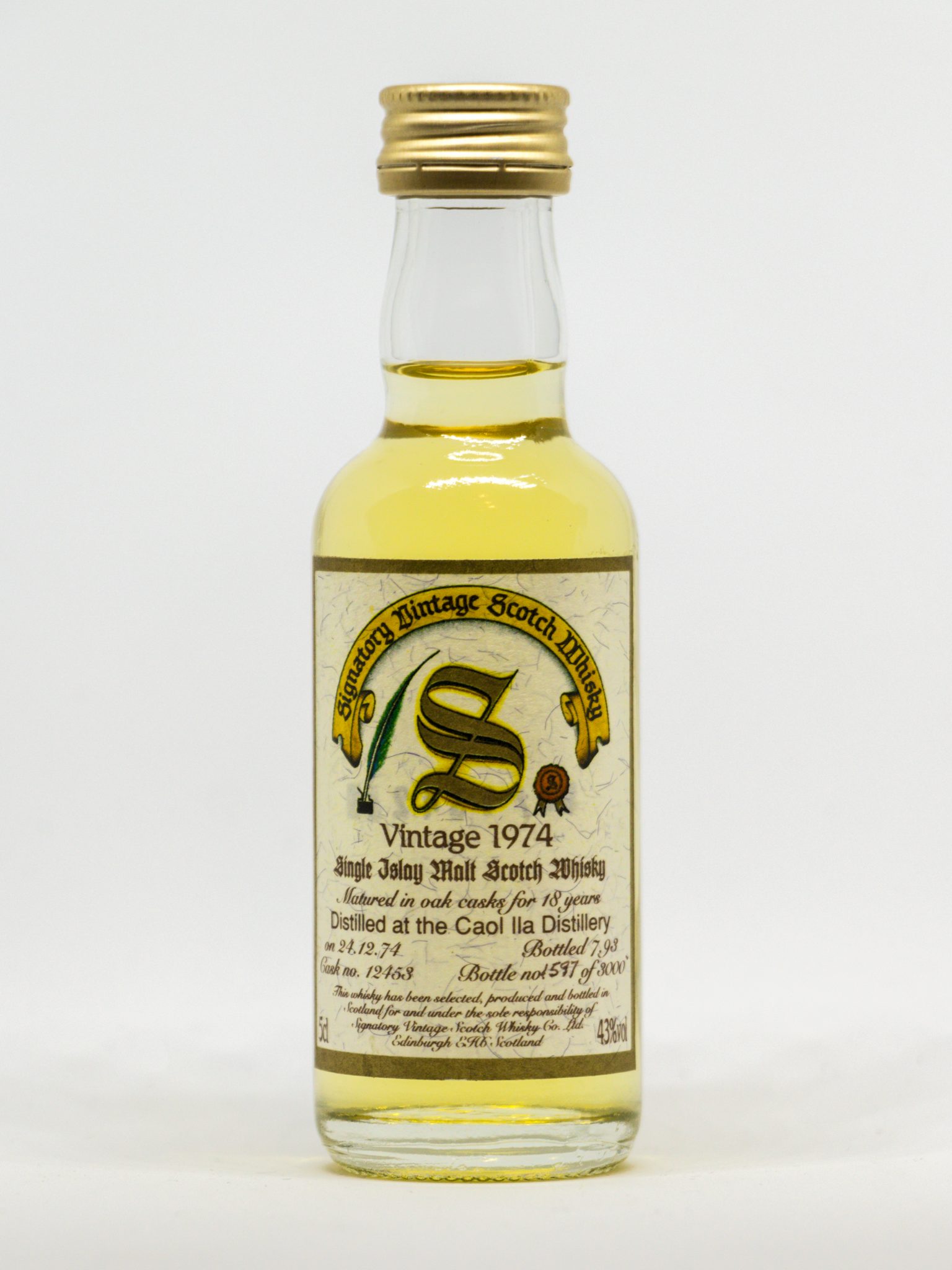 Caol Ila 1974 (Signatory)
