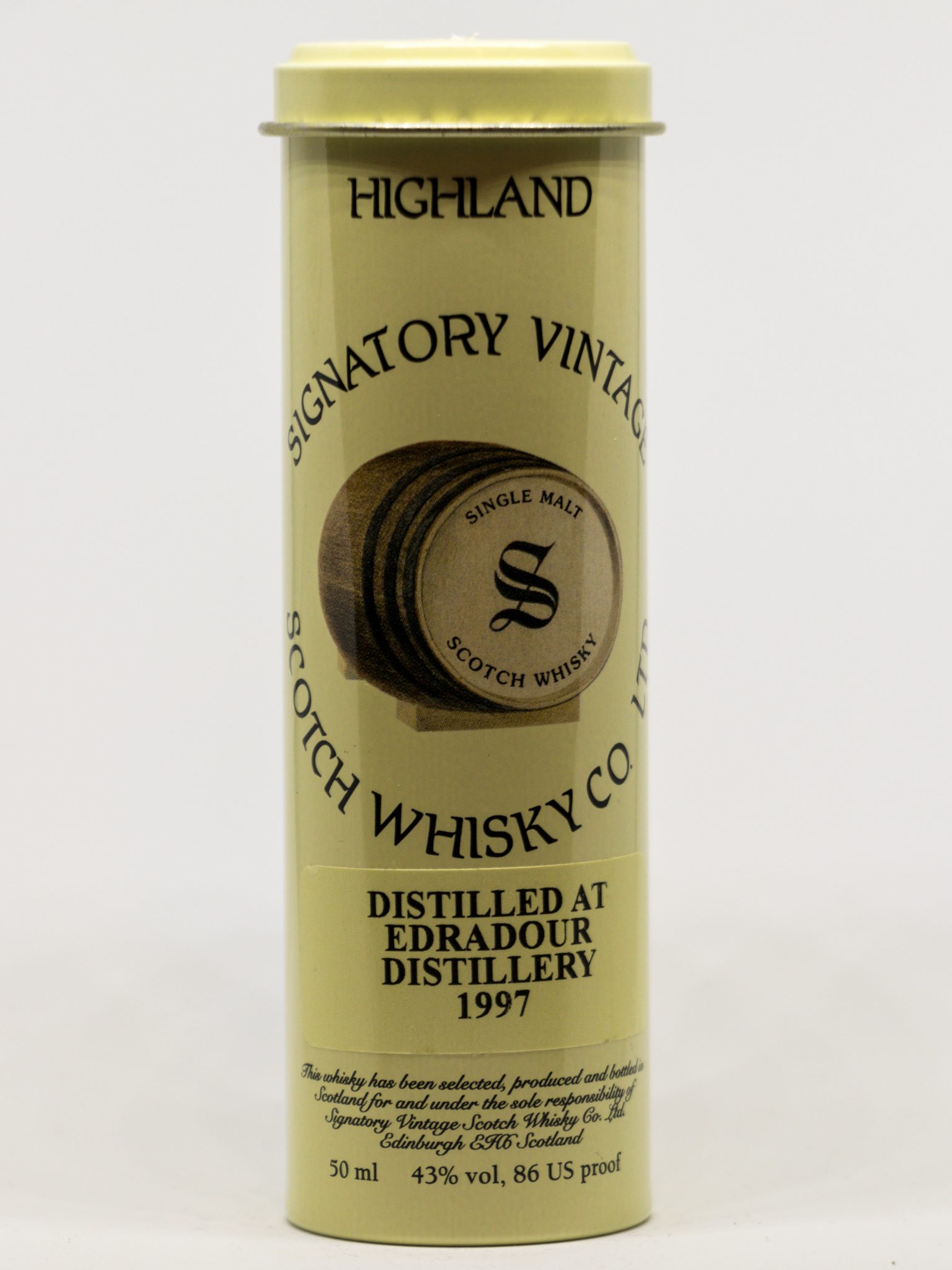 Edradour 1997 (Tube) – Bild 3