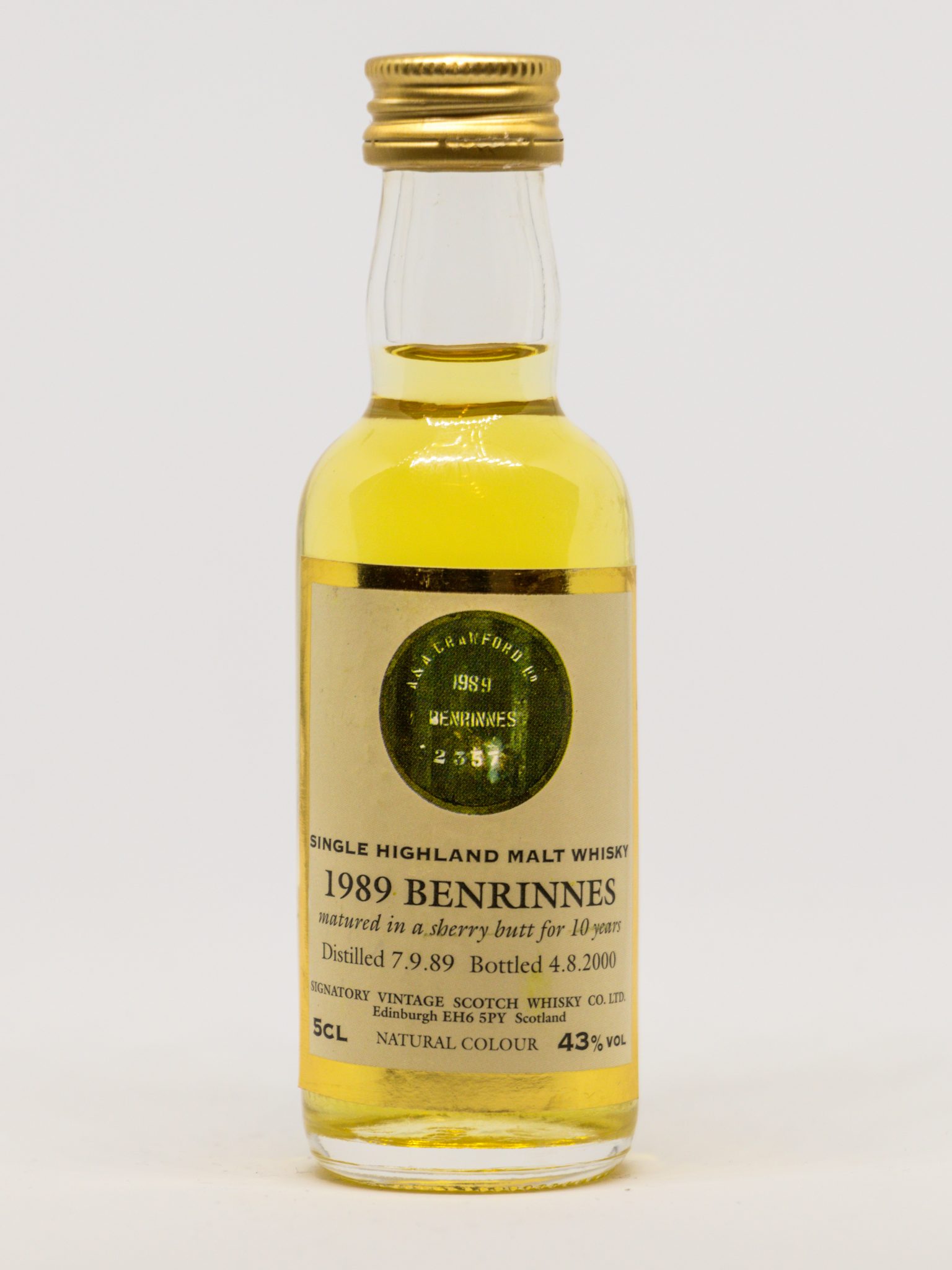 Benrinnes 1989