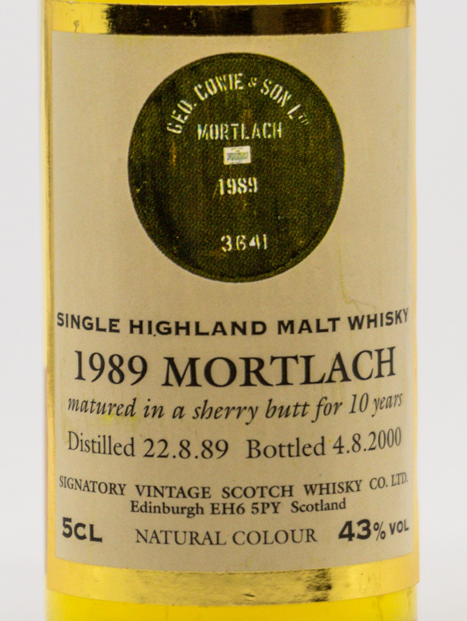Mortlach 1989 – Bild 2