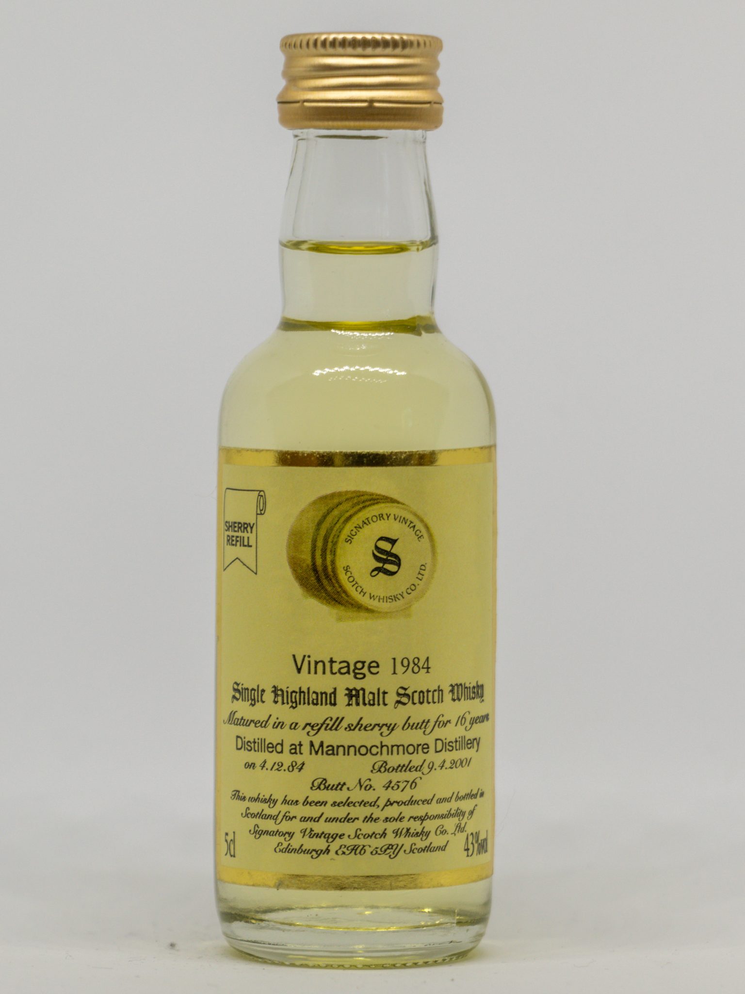 Mannochmore 1984 (SV)