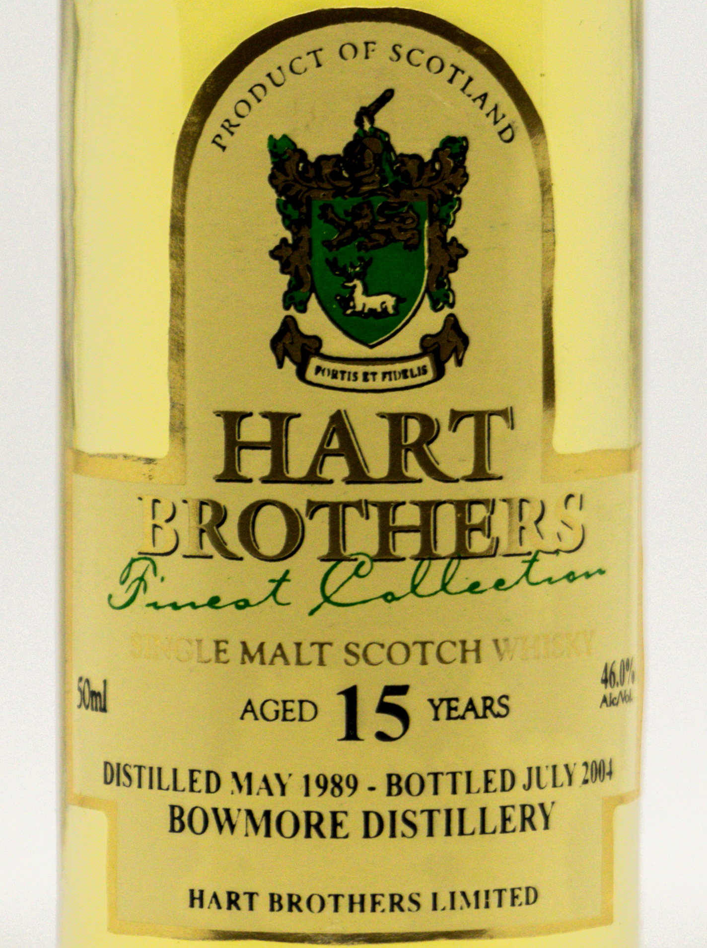 Bowmore 1989 (Hart Brothers) – Bild 2