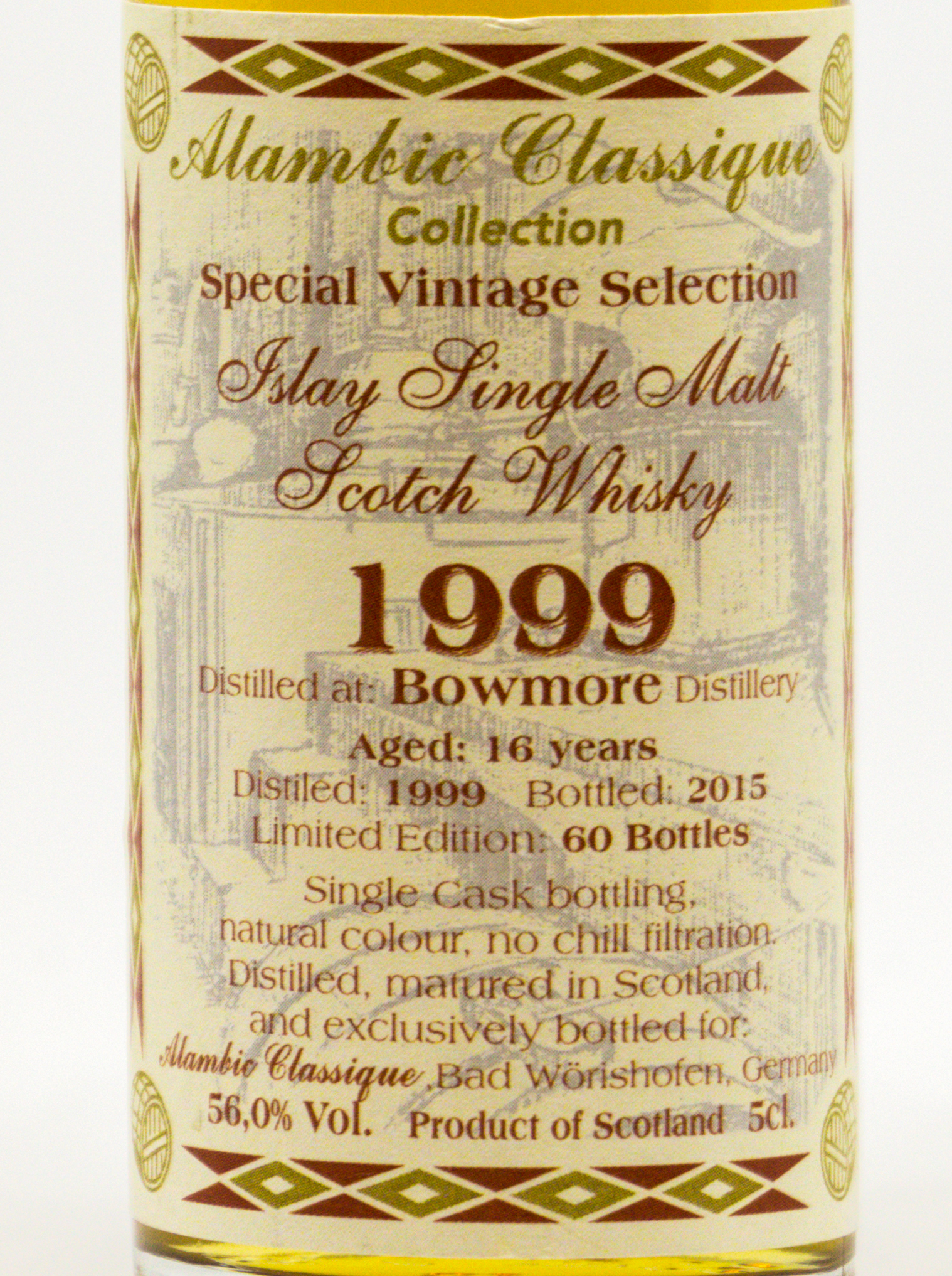 Bowmore 1999 16 Jahre (Alambic) – Bild 2