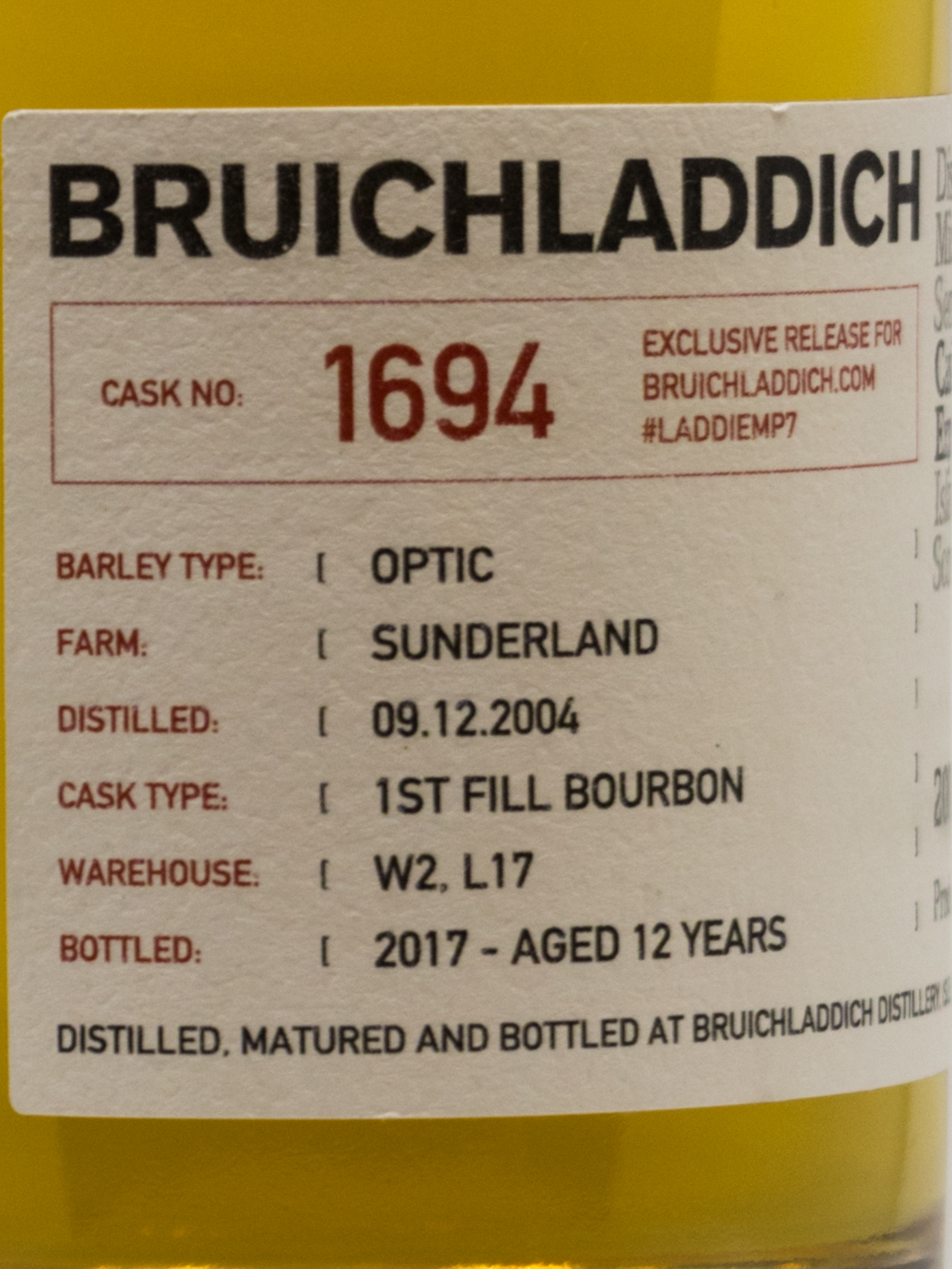 Bruichladdich 2004 – Bild 3