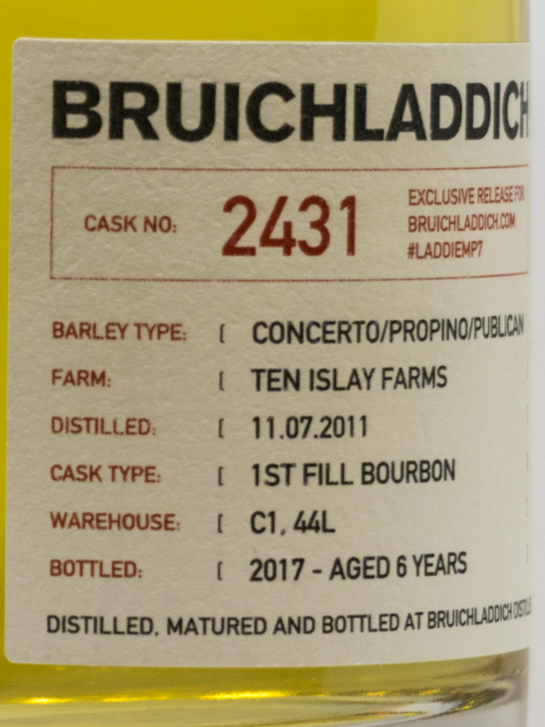Bruichladdich 2011 – Bild 3