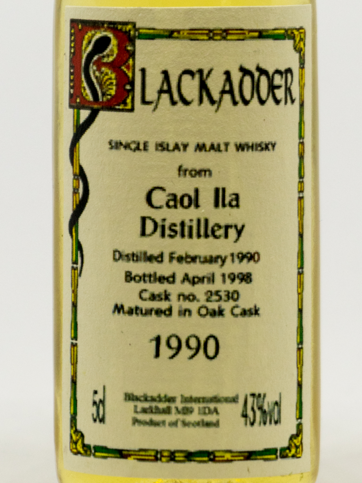 Caol Ila 1990 (Blackadder) – Bild 2