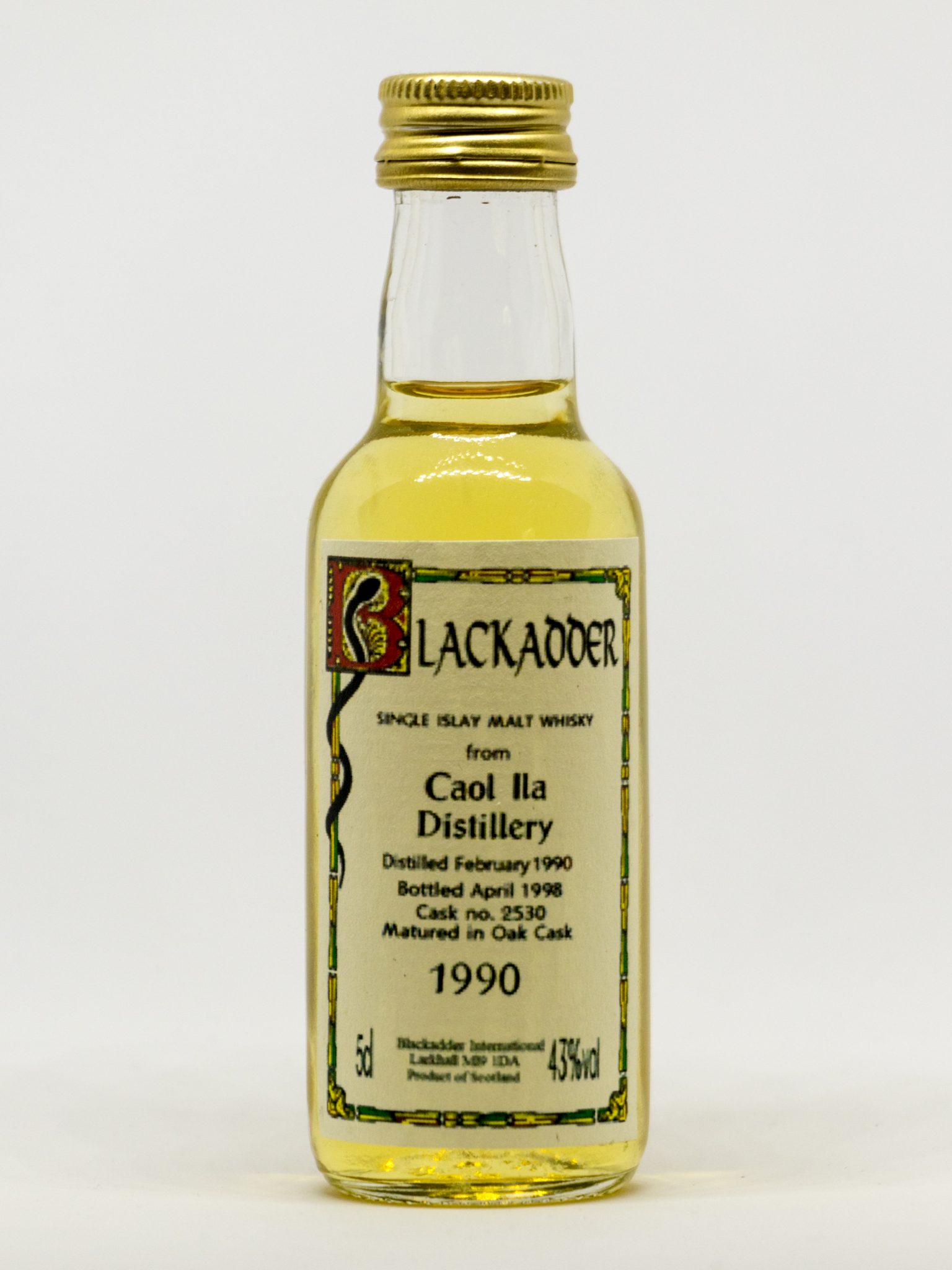 Caol Ila 1990 (Blackadder)
