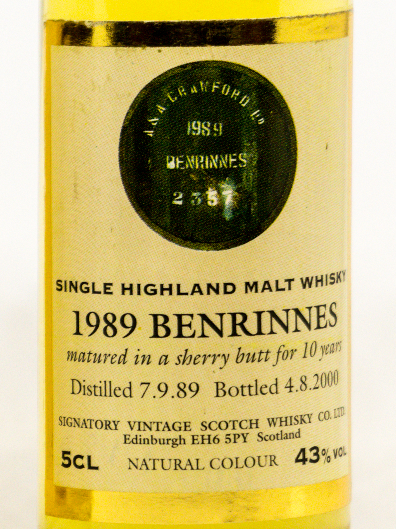 Benrinnes & Mortlach Set 1989 – Bild 4