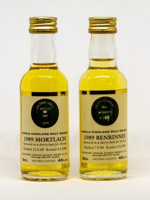 Benrinnes & Mortlach Set 1989