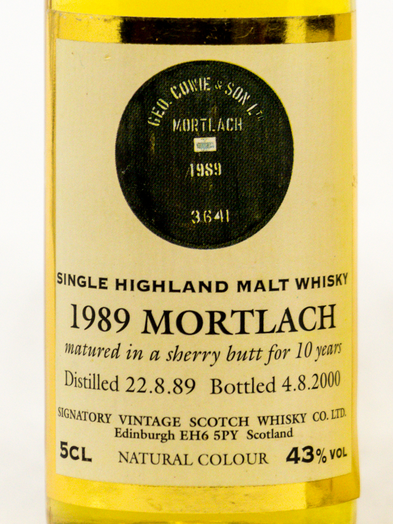 Benrinnes & Mortlach Set 1989 – Bild 3