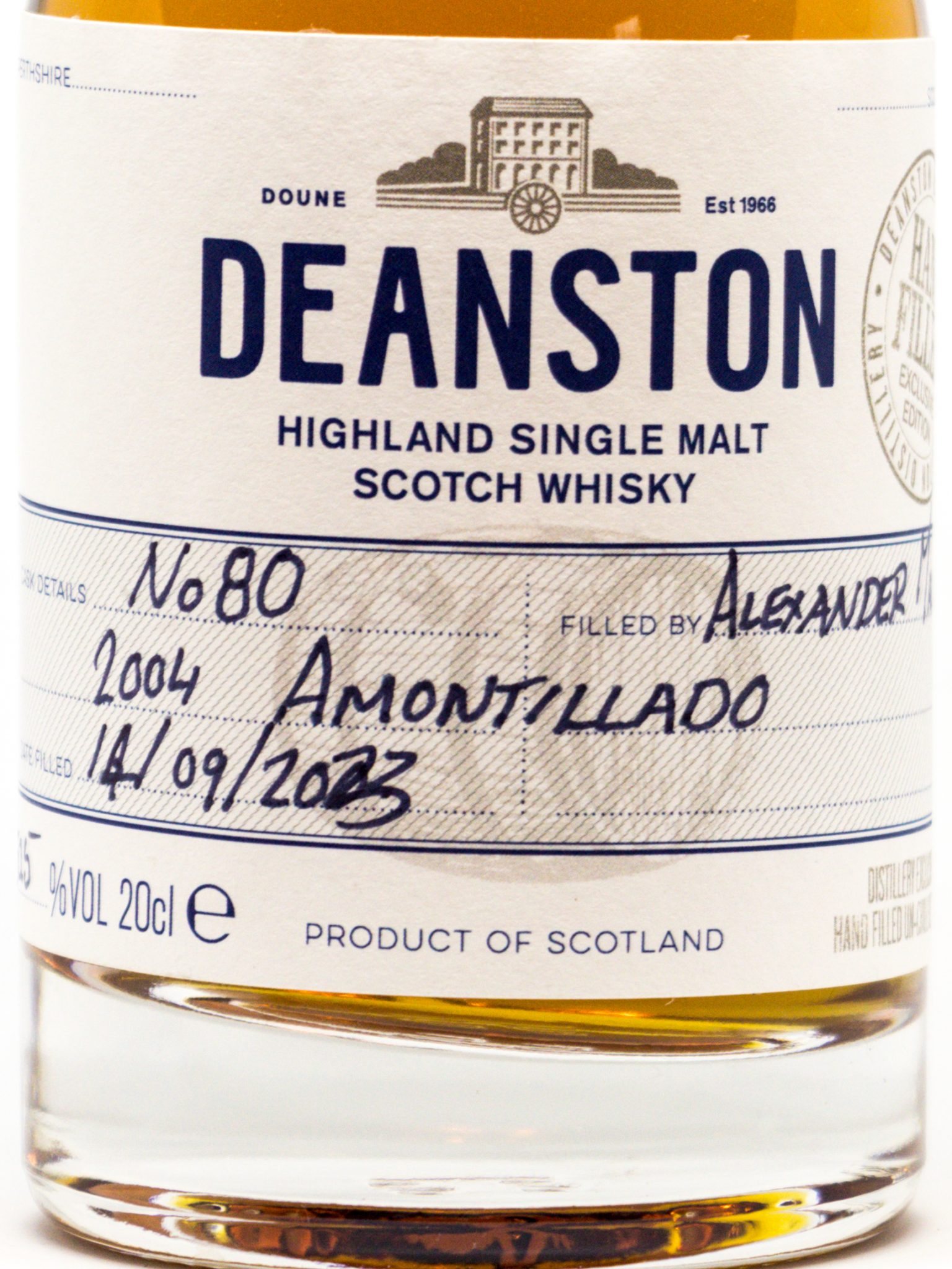 Deanston 2004 (Amontillado) – Bild 2