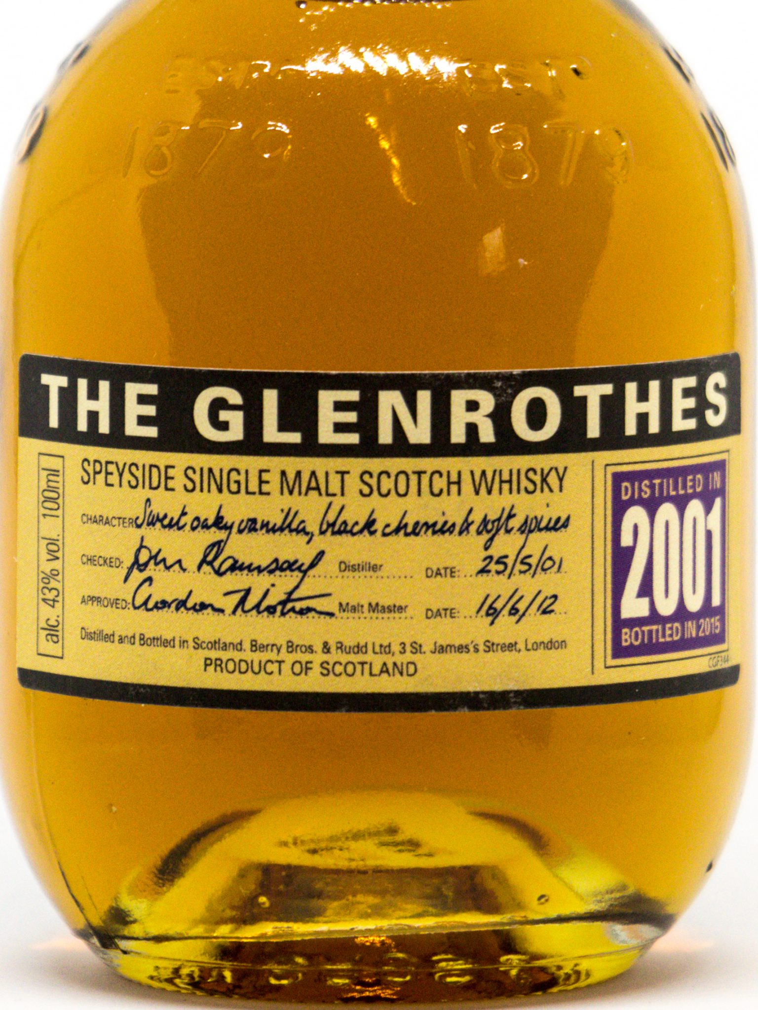 Glenrothes 2001 (2015) – Bild 2