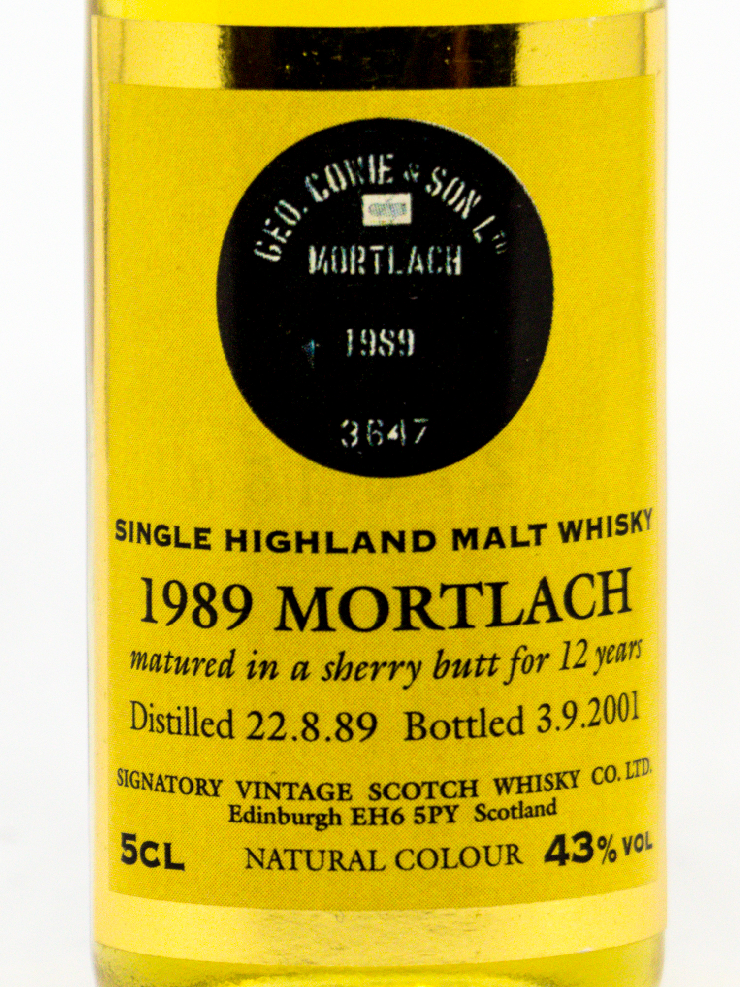 Linkwood 1988 & Mortlach Set 1989 – Bild 3