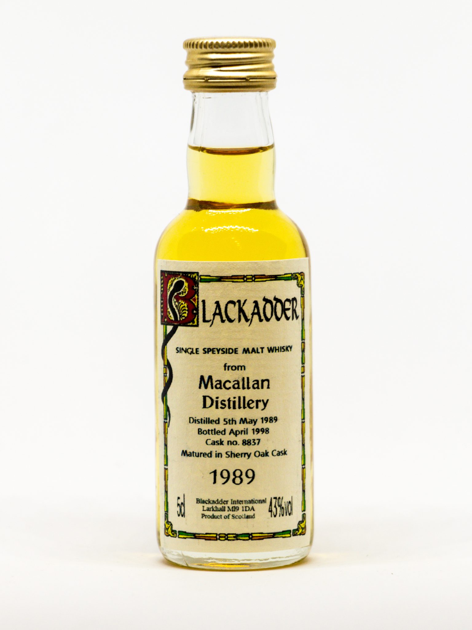 Macallan 1989 (43%)