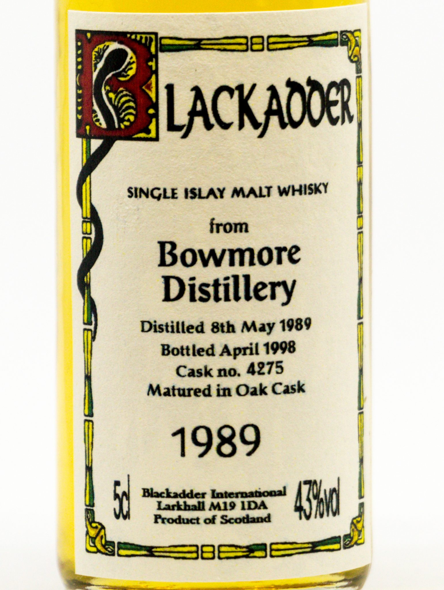 Bowmore 1989 (Blackadder) – Bild 2