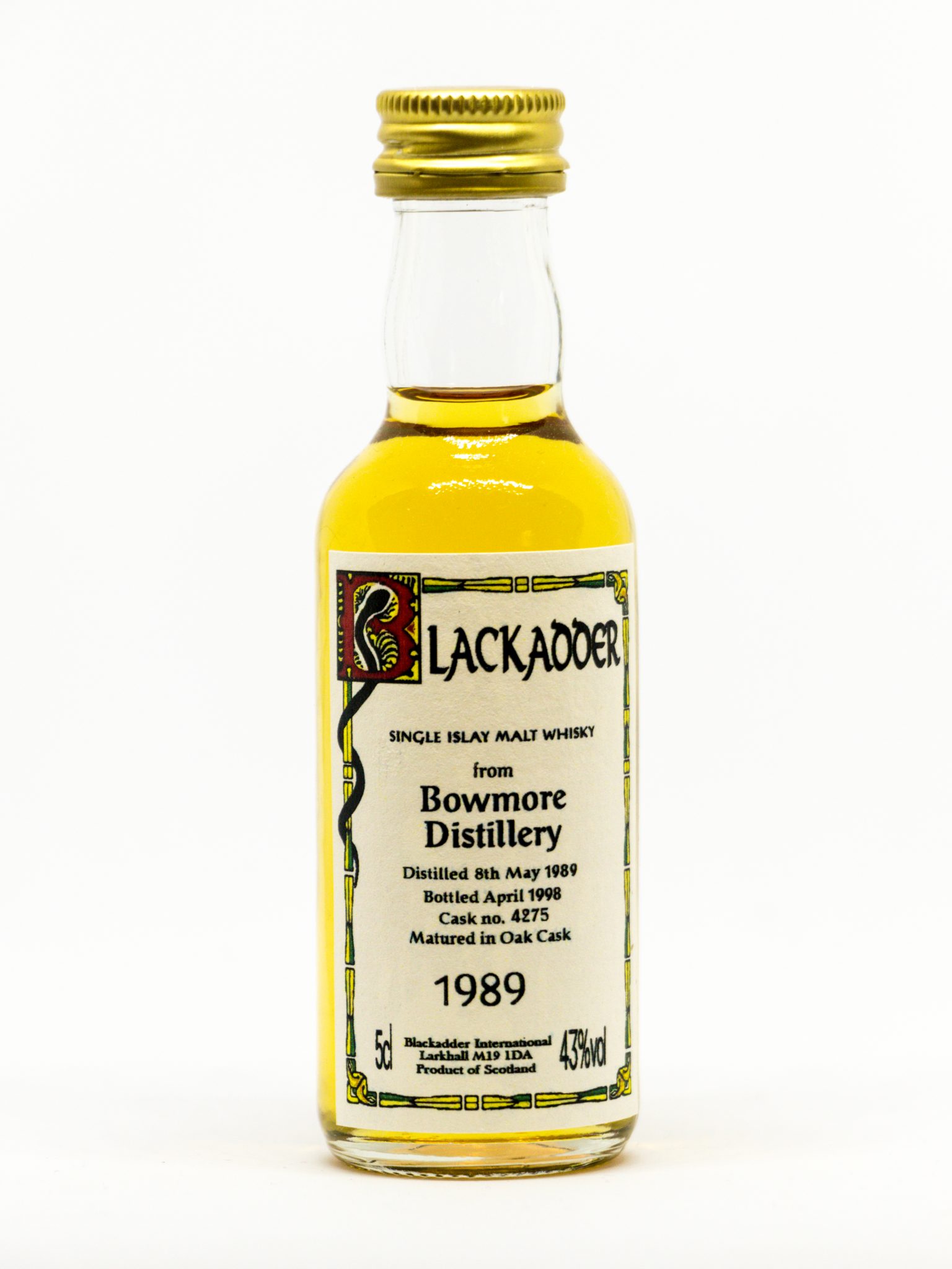 Bowmore 1989 (Blackadder)