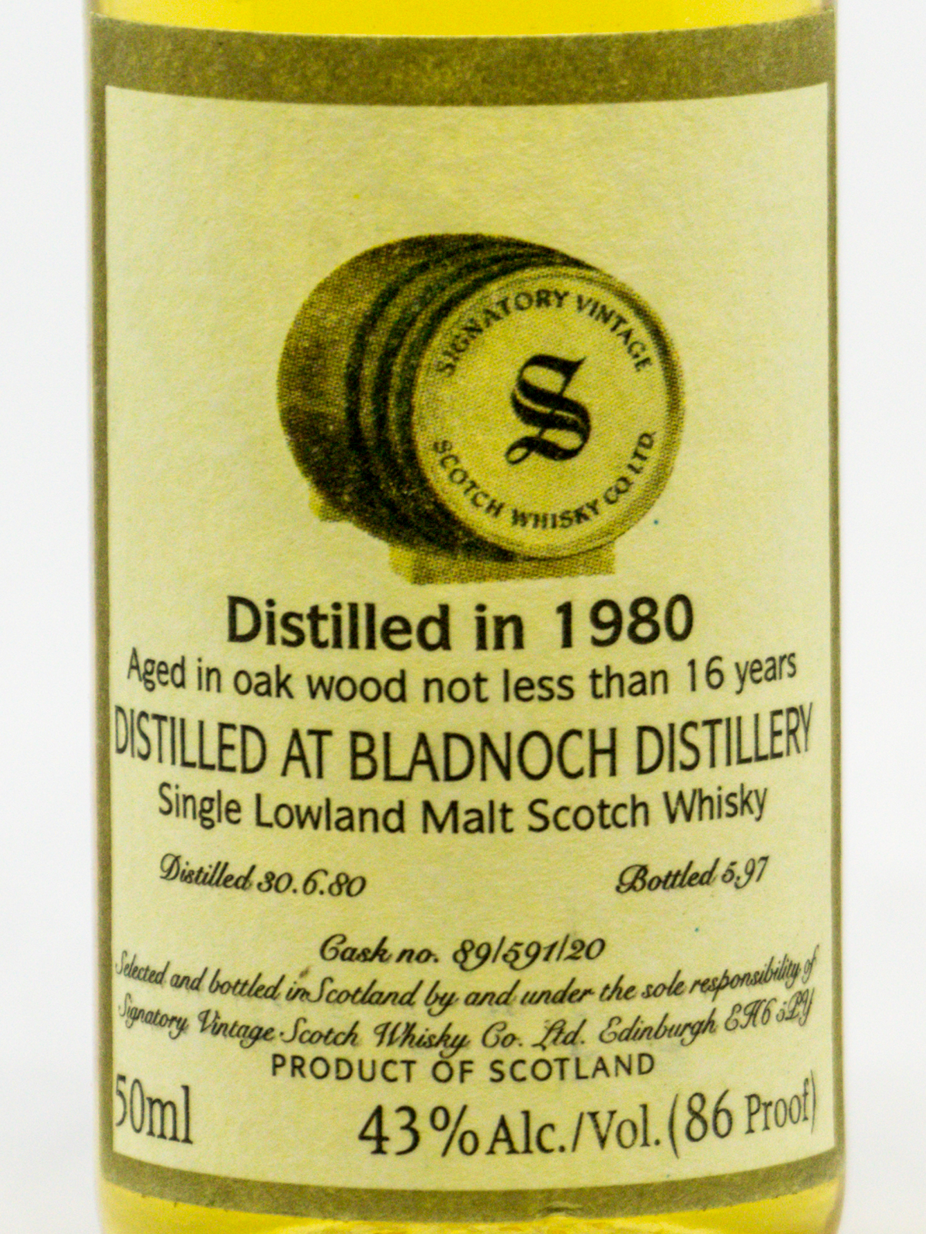 Bladnoch 1980 (Tube) – Bild 2