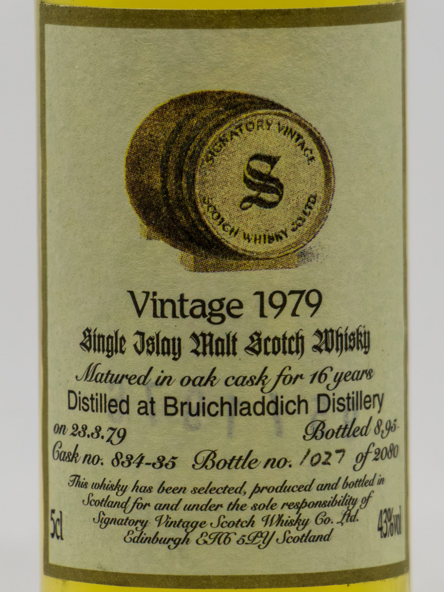 Bruichladdich 1979 (Tube) – Bild 2
